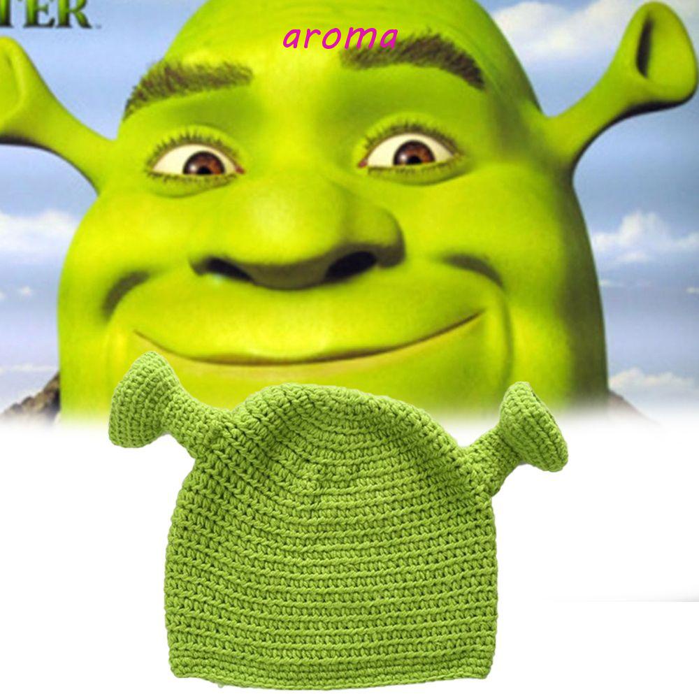 AROMA Mũ Len Beanie Có Tai Dài Đáng Yêu Cho Nữ