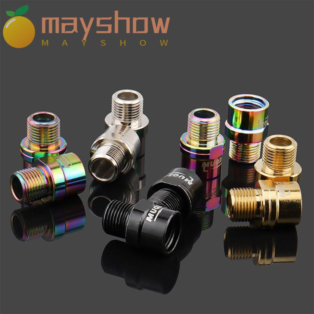 MAYSHOW Set 2 Miếng Đệm Trục Khuỷu Mở Rộng Bàn Đạp Xe Đạp