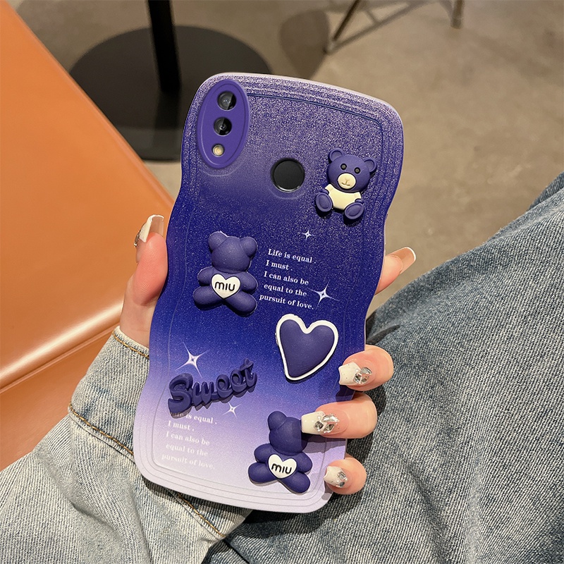 Ốp Lưng Chống Sốc Họa Tiết Hoạt Hình Đáng Yêu Cho Huawei Nova 3i 3