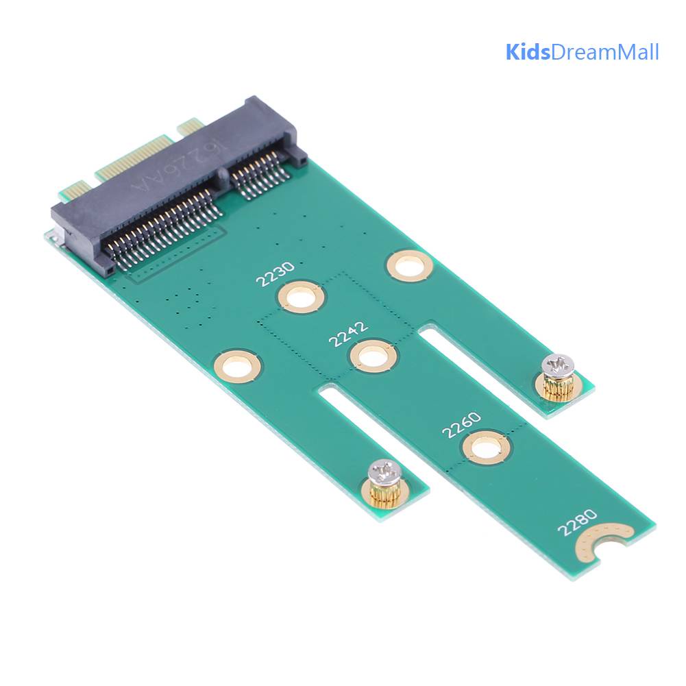 Thẻ Chuyển Đổi NGFF M.2 B + M Key Sang mSATA Mini PCI-E SATA 3.0 SSD