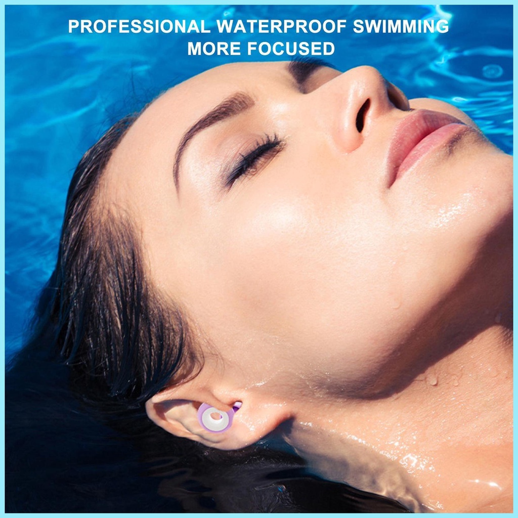 Nút Bịt Tai Chống Ồn Bằng Silicone Tiện Dụng