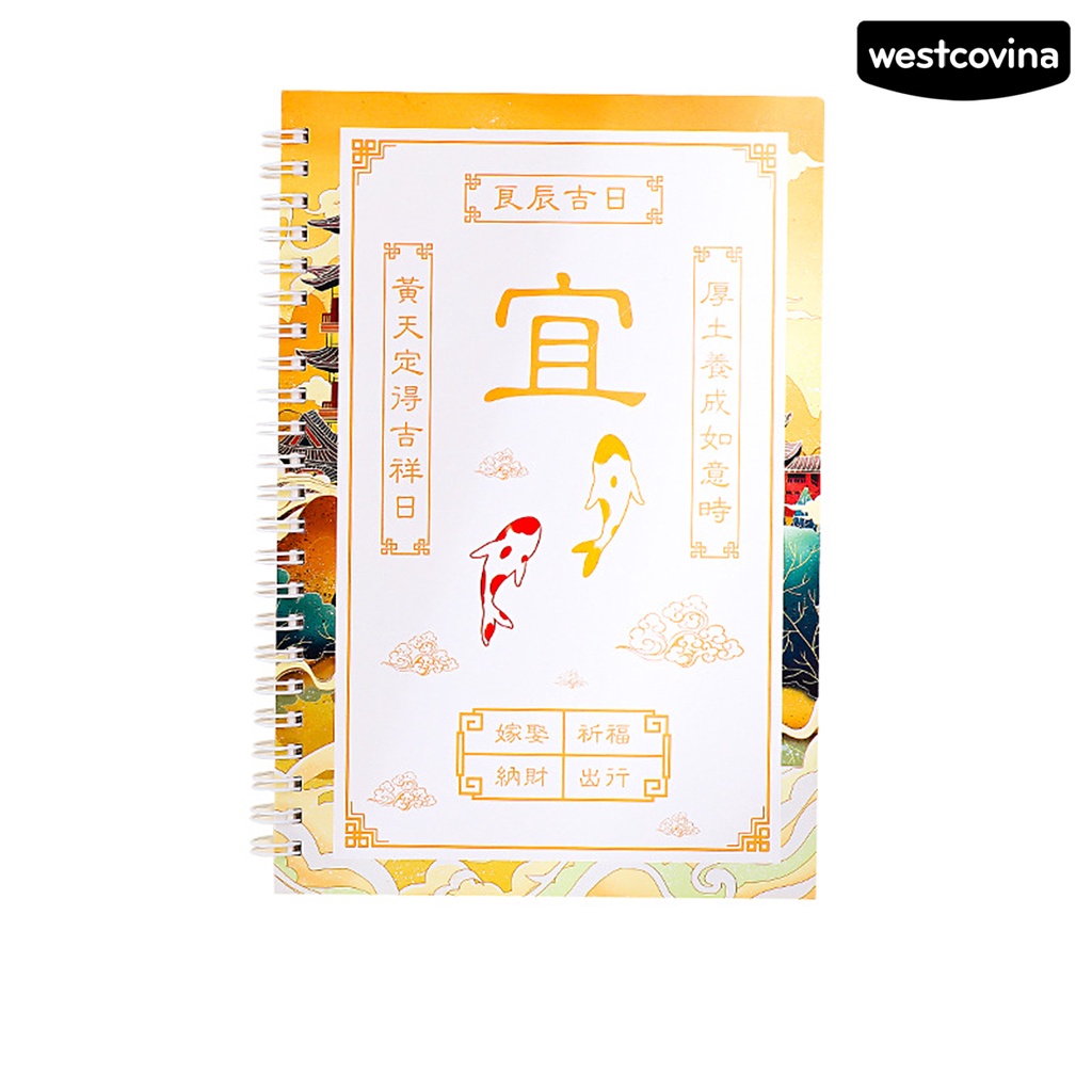 [WSTN]✎Sổ Tay Ghi Chú Họa Tiết Cá Koi Vui Nhộn Dễ Sử Dụng