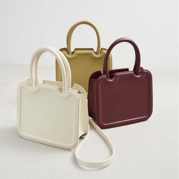 Charles and KEITH CK2-30781598 Túi Đeo Chéo Một Bên Vai Đựng Bánh Quy