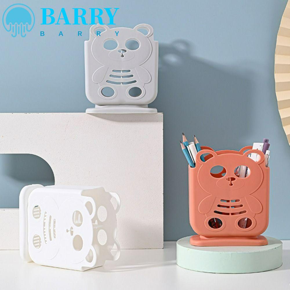 BARRY Giá Đỡ Đũa / Muỗng / Nĩa Bằng Nhựa Hình Gấu Trúc Cỡ Lớn Đa