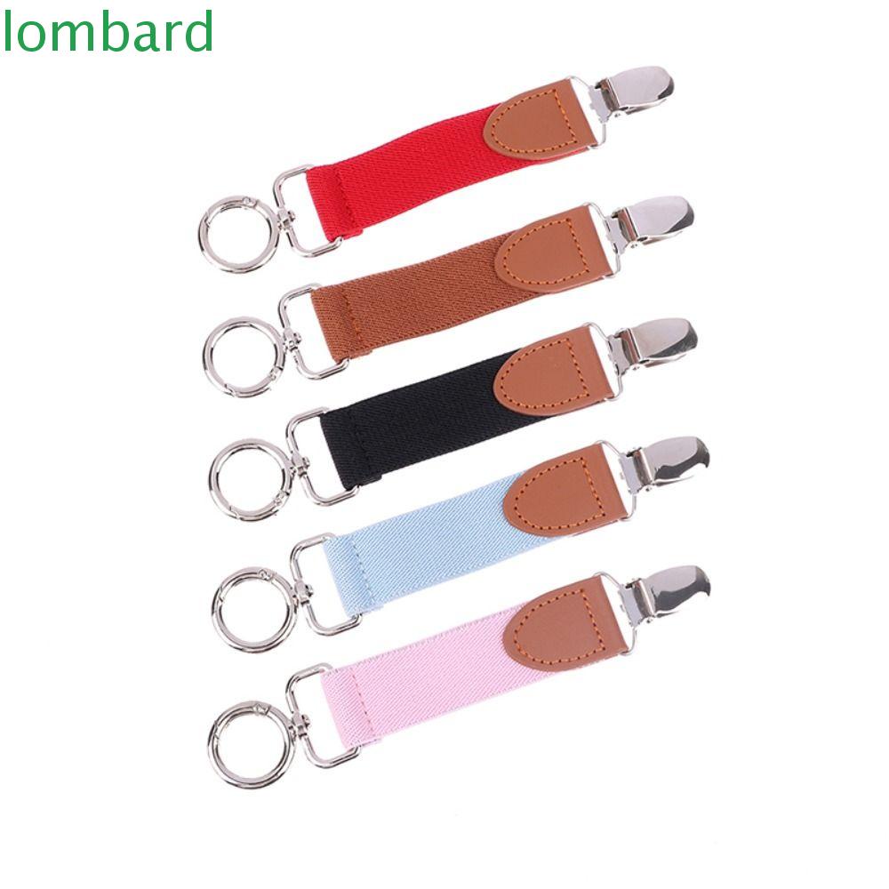 LOMBARD Kẹp Mũ Bằng Da PU Tiện Dụng Khi Đi Du Lịch