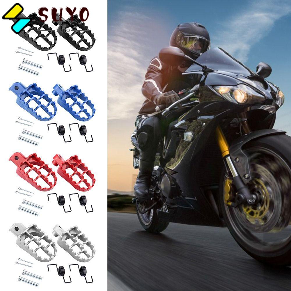 SUYO Bộ Gác Chân Trước Bằng Hợp Kim Nhôm Bền Chắc Dễ Lắp Đặt Cho Yamaha PW50 / PW80 / TW200