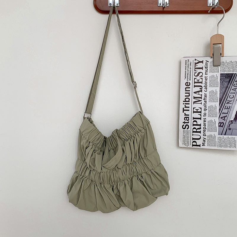 Túi Xách Đeo Chéo Vai Sức Chứa Lớn Đa Năng Bằng Nylon Thời Trang Mùa Hè Dành Cho Nữ