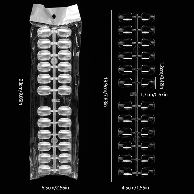 Set 240 Thẻ Móng Tay Giả Trưng Bày Màu Sắc