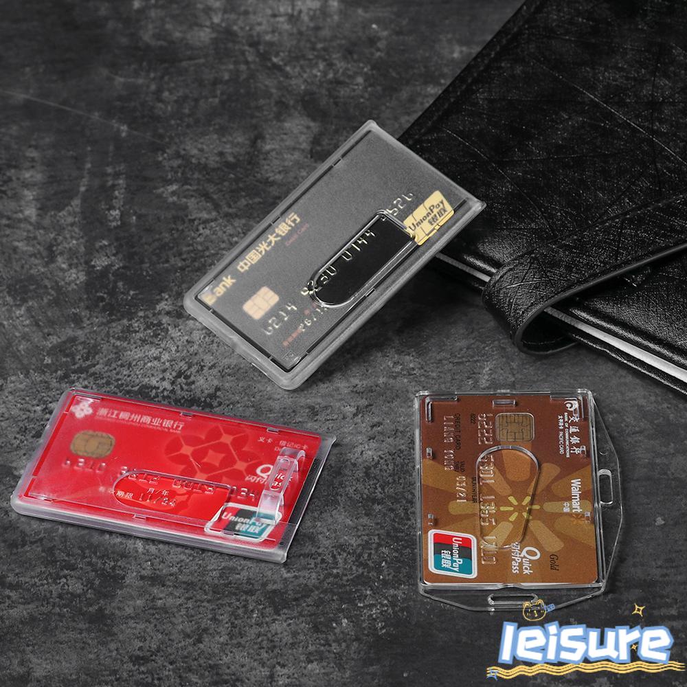 LEISURE 1 Vỏ Đựng Thẻ ID Đa Năng Nhỏ Gọn Tiện Dụng