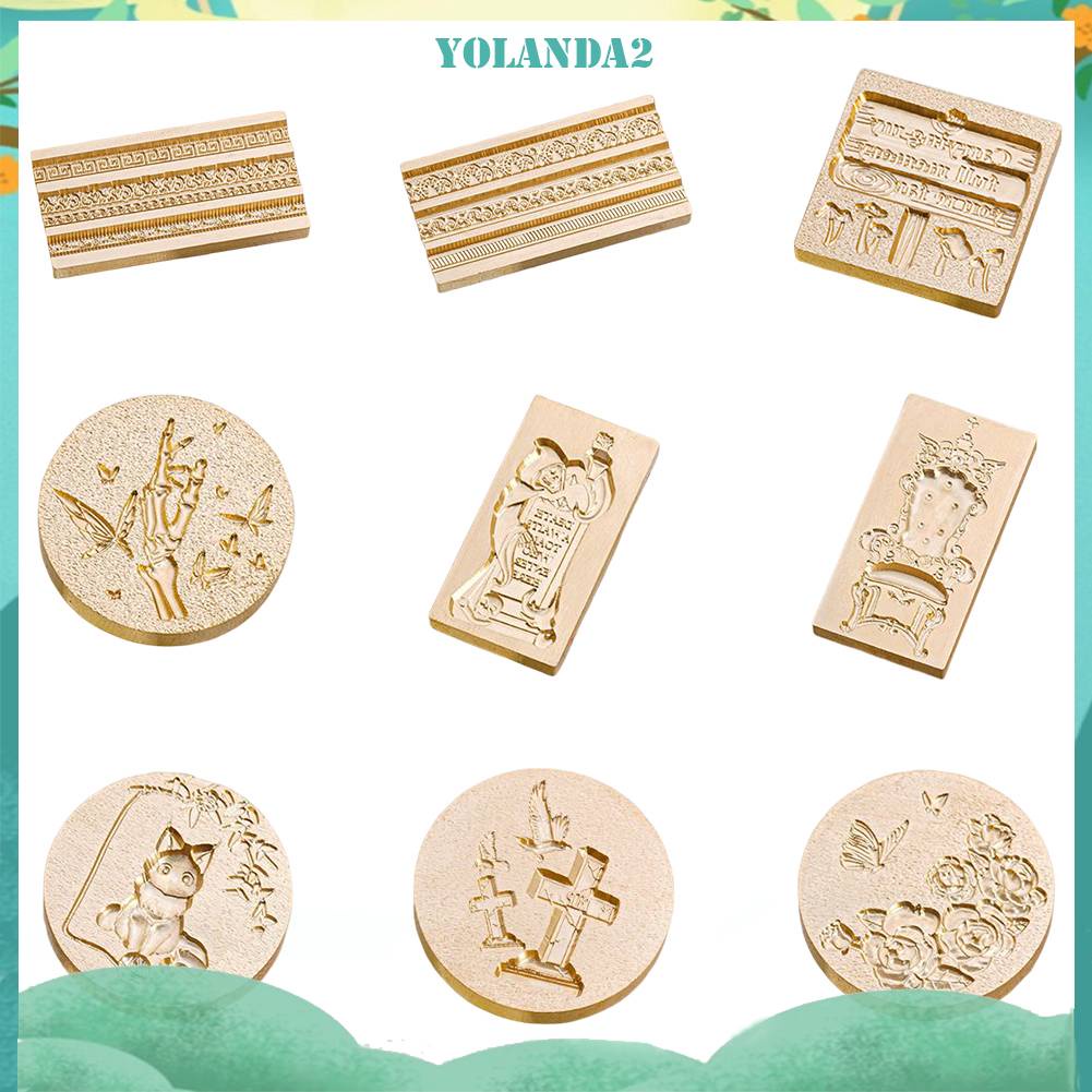 Đầu Tem Bằng Đồng Phong Cách Gothic Cổ Điển Dùng Làm Quà Tặng Đám Cưới DIY