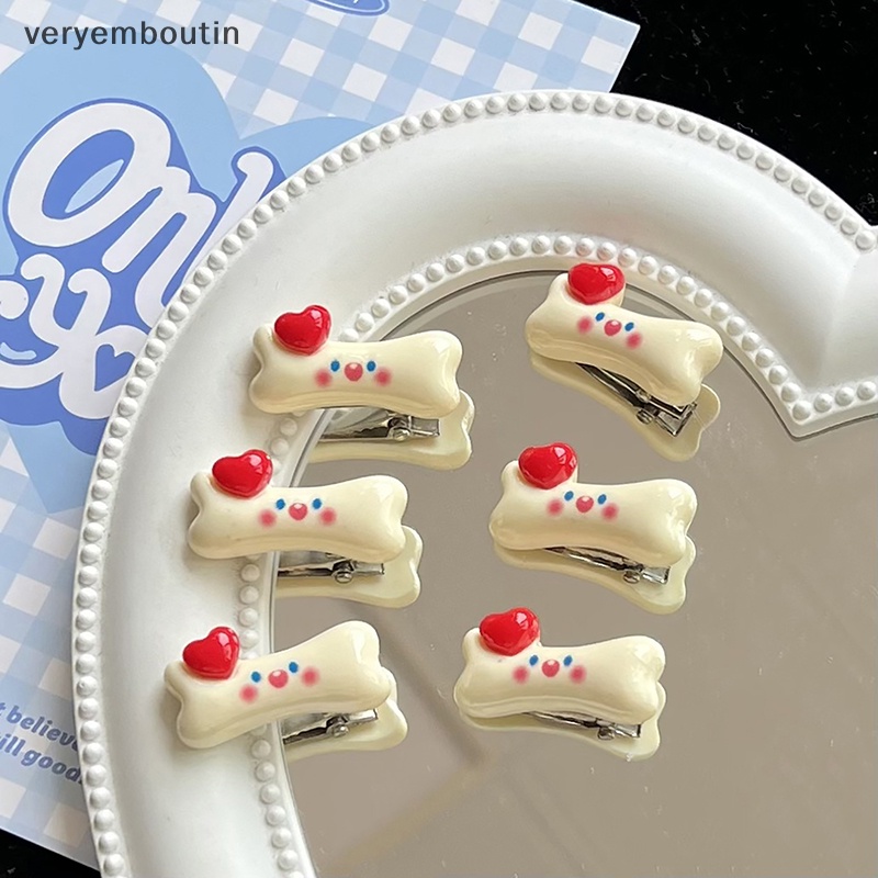 Bộ 2 Kẹp Tóc Mini Họa Tiết Hoạt Hình Dễ Thương Ngọt Ngào