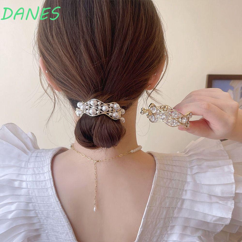 DANES Kẹp Tóc Hình Con Cua Phong Cách Cổ Điển Thanh Lịch Dành Cho Nữ