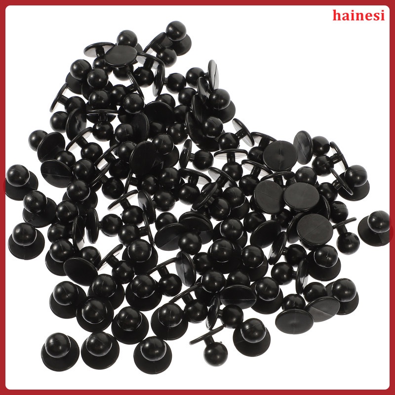 Set 100 Nút Nhựa Mini Đính Ngọc Trai Trang Trí Quần Áo Đầu Bếp