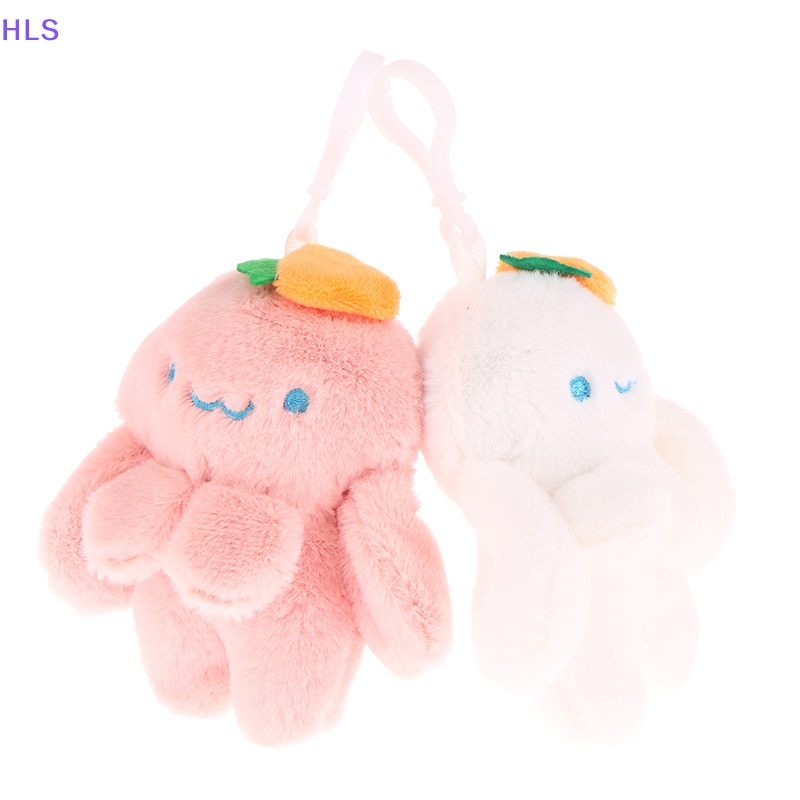 Móc Khóa Thỏ Nhồi Bông Mềm Mại Đáng Yêu