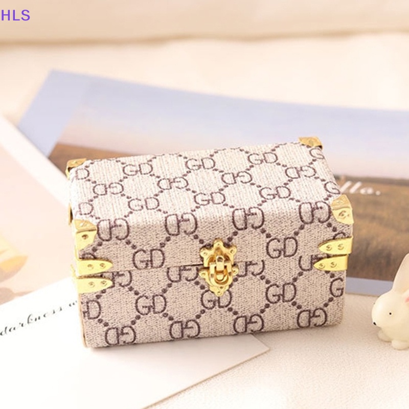 Va Li Mini Tỉ Lệ 1: 12 Dùng Trang Trí Nhà Búp Bê Phong Cách Vintage