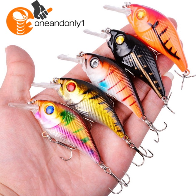 Set 5 Mồi Giả Thu Hút Câu Cá Hiệu Quả