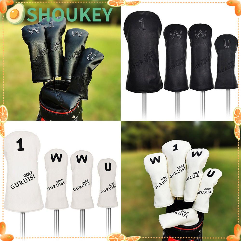 SHOUKEY Bọc Đầu Gậy Đánh Golf 135UT Bằng Da PU Cao Cấp