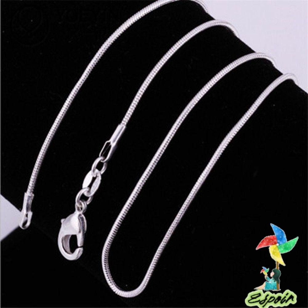 ESPO Dây Chuyền Thép Không Gỉ Dạng Xích Kích Thước Toàn Bộ Dành Cho Nam Và Nữ