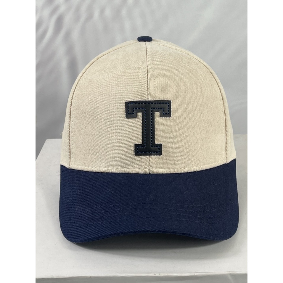 Mũ lưỡi trai - Nón kết nhung mịn thêu chữ theo tên chữ T đậm chất thời trang