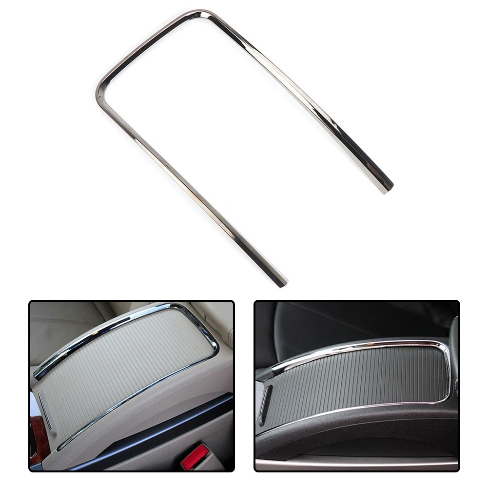 1 Giá Đỡ Cốc Bằng Nhựa ABS Màu Bạc Chất Lượng Cao Cho Buick