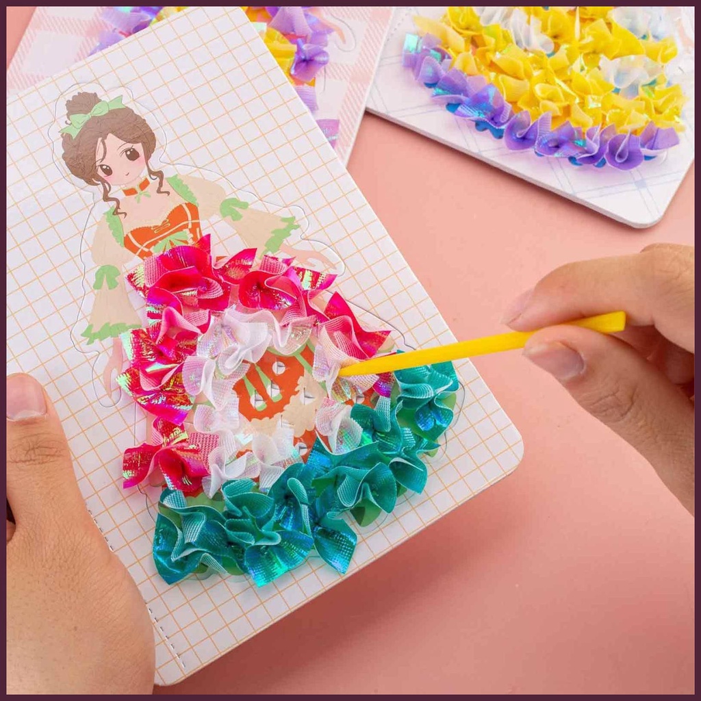 Đồ Chơi Sách Vẽ Tay Hoạt Hình 3D DIY