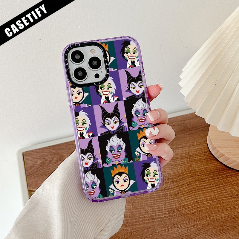 Vỏ Mềm Silicon Cho iPhone 16 Pro Max Disney Dark Queen 16 Plus Ốp Lưng Chống Sốc Trong Suốt