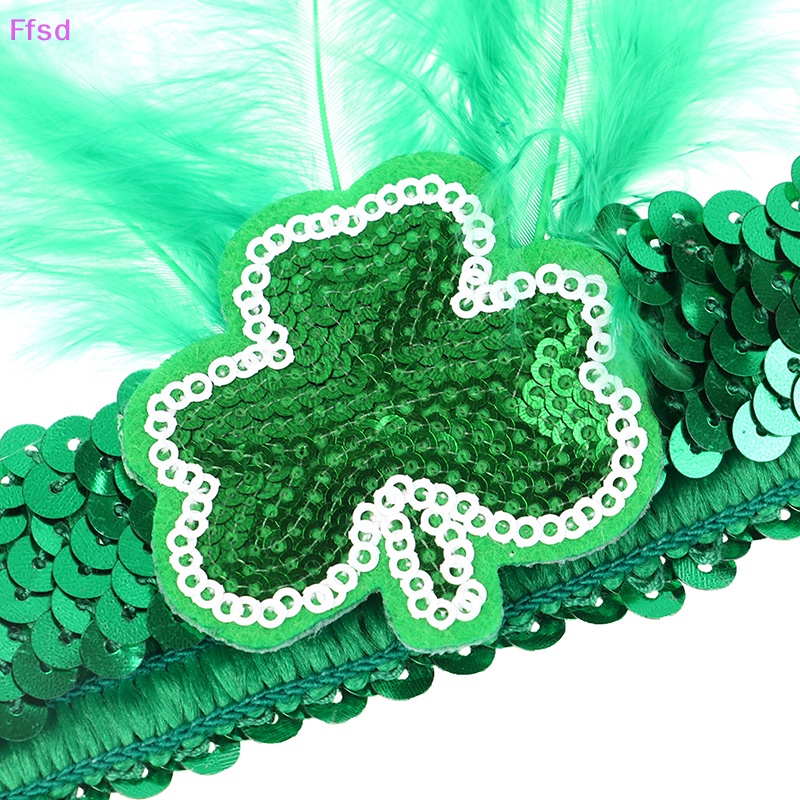 {Ffsd} Băng Đô Đính Kim Sa Lông Vũ Cài Đầu Hoang Dã Cho Lễ Hội Mardi Gras * Bán Chạy