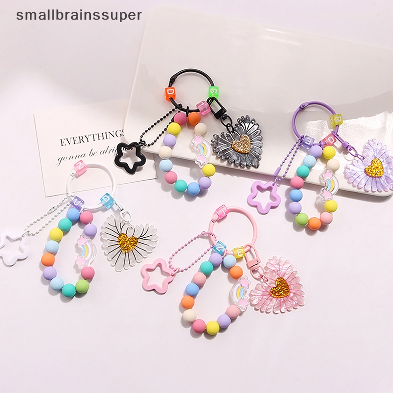 Móc Khóa Hình Trái Tim Bằng Acrylic Dễ Thương Nhiều Màu Sắc Phong Cách Hàn Quốc Dành Cho Nữ SBS