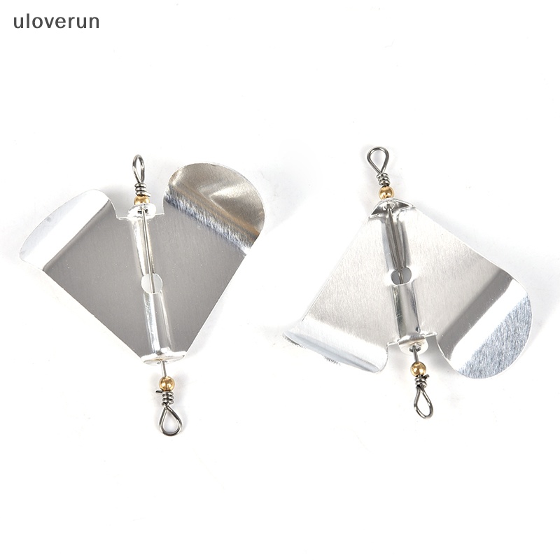 Uloverun Set 5 Mồi Câu Cá Bằng Kim Loại Lưỡi Rotag