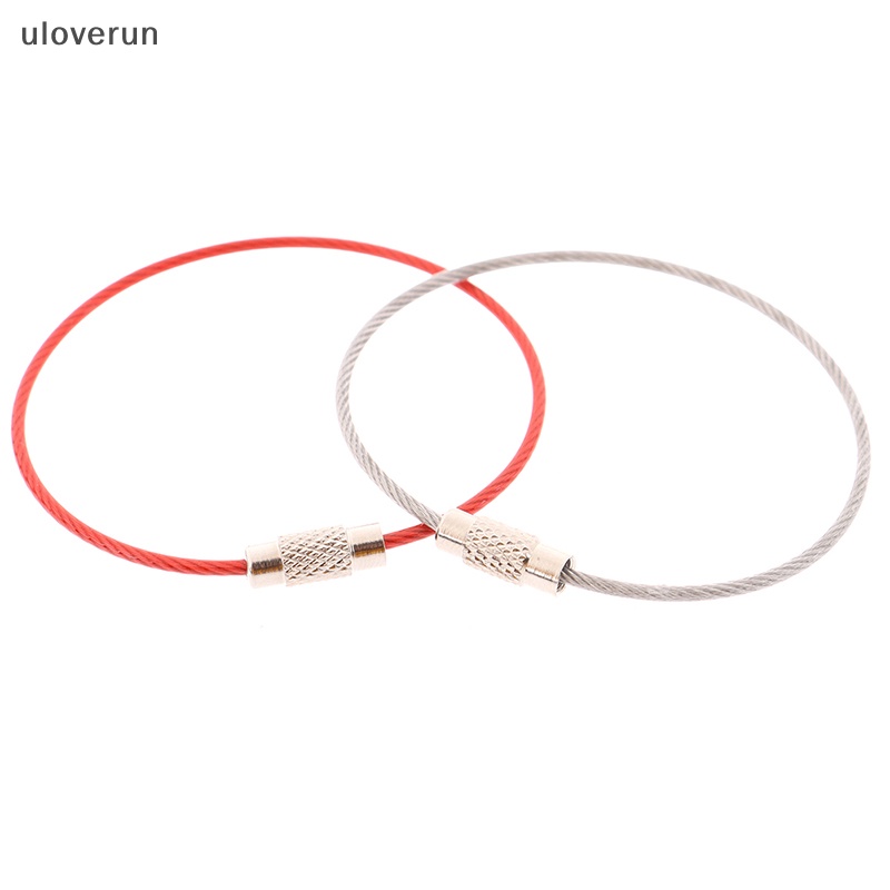 Set 10 Vòng Khóa Dây Cáp Bằng Thép Không Gỉ vn