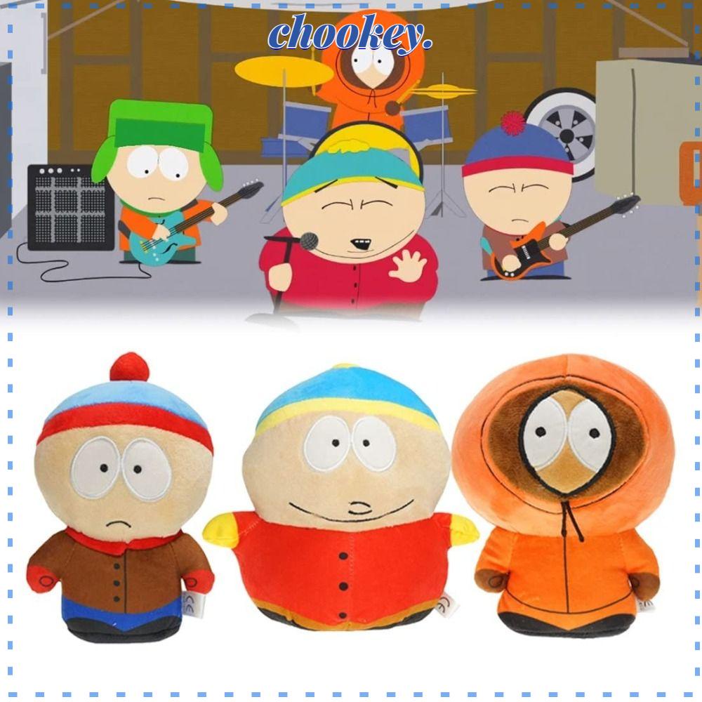 CHOOKEY Đồ Chơi Kyle Cartman Nhồi Bông Đáng Yêu Cho Bé