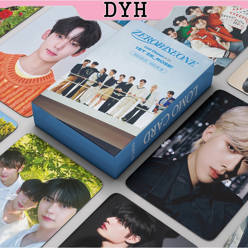 ZEROBASEONE ZB1 Card Set 55 Tấm Thẻ Ảnh Kpop Lomo Card Hình Nhóm Nhạc