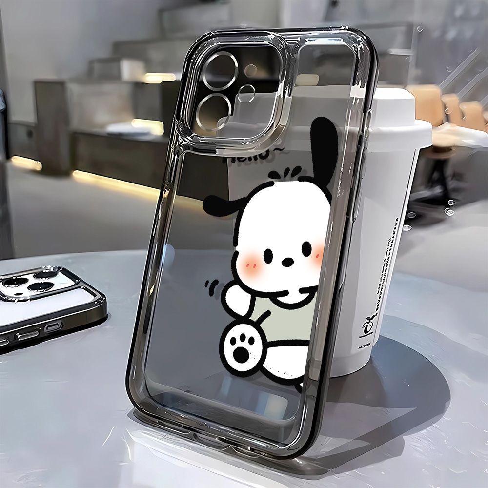 Ốp Điện Thoại Dẻo Họa Tiết Hoạt Hình Chagou Dễ Thương Cho iPhone14Promax11 81213 7plus