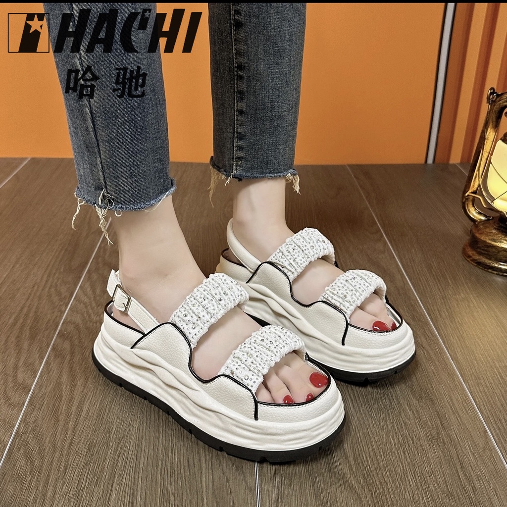 Xăng đan Đế Mềm Dày Thời Trang Mùa Hè 2023 Cho Nữ