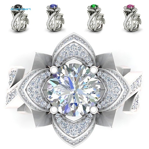 Túi Đựng Đồ Dùng Cao Cấp Tiện Dụng| Nhẫn Đeo Khớp Ngón Tay Hình Hoa Lá Đính Đá Zircon Trong Suốt Lấp Lánh Cho Nữ