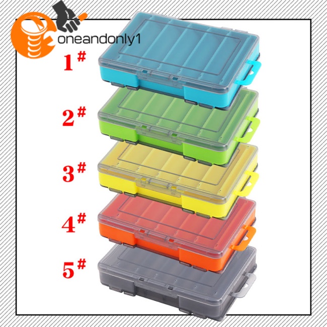 Hộp Đựng Mồi Câu Cá 12 Ngăn Hình Chữ U Đa Năng Tiện Dụng