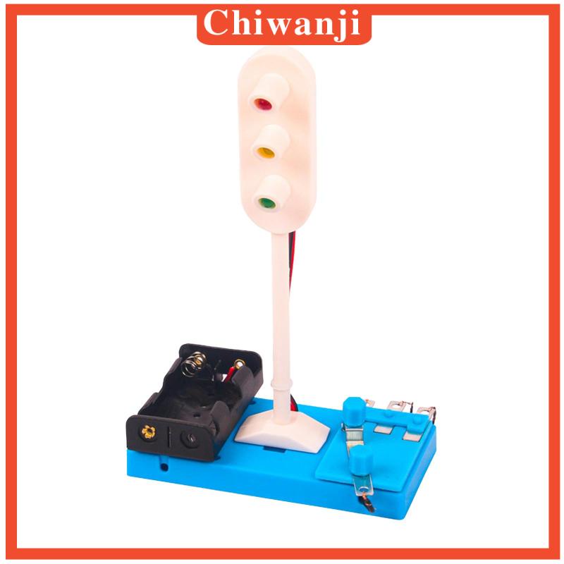 Bộ Đồ Chơi Thí Nghiệm Khoa Học Đèn LED Tín Hiệu Giao Thông DIY Cho Học Sinh