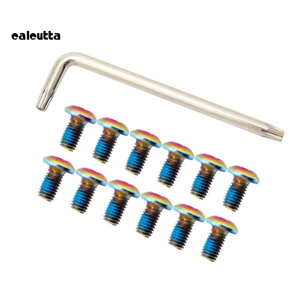 Bộ 12 Ốc Vít Vặn Phanh Đĩa Xe Đạp Leo Núi MUQZI T25 M5