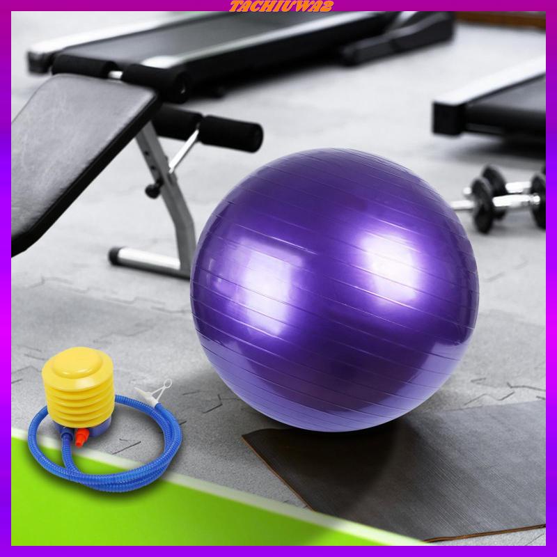 Bóng Cân Bằng Chống Trượt Kèm Bơm Dùng Tập Yoga / Thể Hình / Thi Đấu / Thể Hình