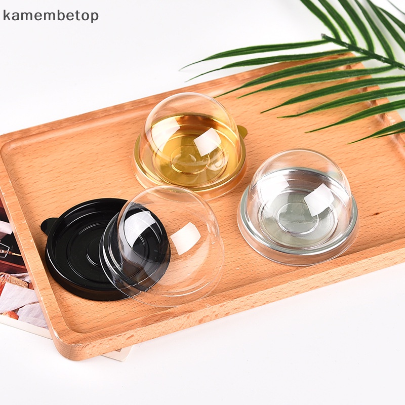 Bộ 10 Hộp Nhựa Trong Suốt Đựng Bánh Trứng / Bánh Trung Thu / Kẹo / Quà Tặng Sinh Nhật / Tiệc Cưới