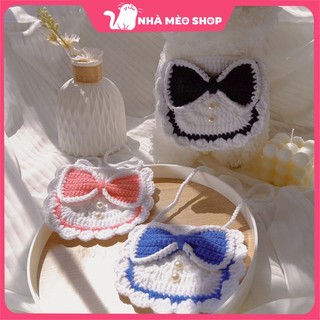 Yếm nơ xinh handmade cho thú cưng