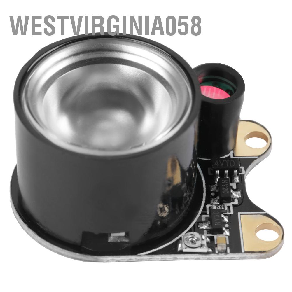 Westvirginia058 1 cặp đèn LED lấp đầy cho Raspberry Pi 3/2/B + Mô-đun máy ảnh nhìn đêm hồng ngoại 850IR