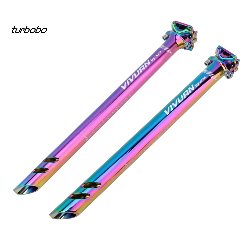 Ống Đỡ Yên Xe Đạp Leo Núi Bằng Hợp Kim Nhôm Chống Sốc Nhiều Màu 400mm