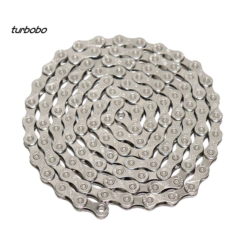 Turbobobo Dây Xích Xe Đạp 6 / 7 / 8 / 9 / 10 / 11 Bằng Thép Carbon Chịu Lực Tốt Tiết Kiệm Sức Mạnh