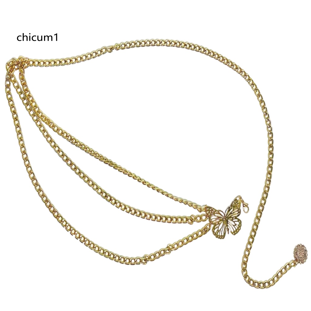Dây Xích Đeo Thắt Lưng Bằng Hợp Kim Nhôm Tùy Chỉnh Thời Trang Quyến Rũ Dễ Phối Đồ Dành Cho Sân Khấu