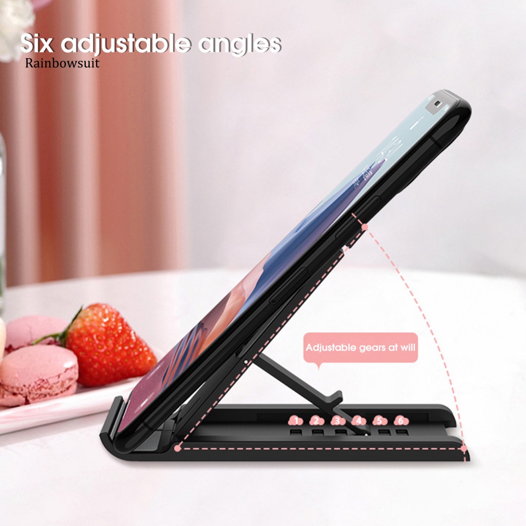 Giá Đỡ Điện Thoại / Máy Tính Bảng Để Bàn 6 Cấp Độ Tản Nhiệt Tùy Chỉnh Tiện Dụng Cho Gia Đình