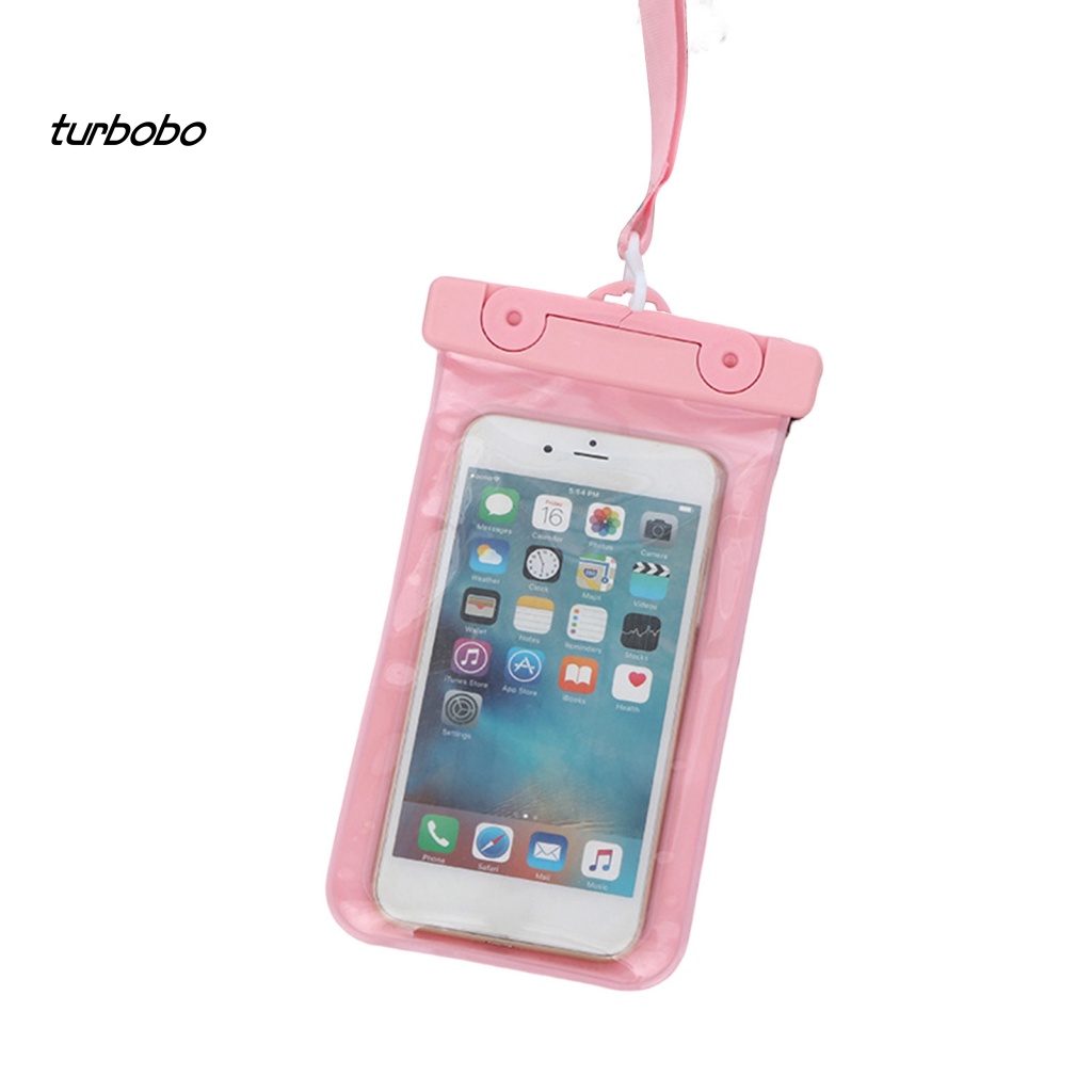 Túi Đựng Điện Thoại Trong Suốt Chống Nước Chống Rò Rỉ Có Dây Đeo