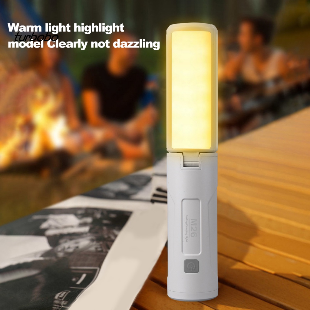 1 Bộ Đèn Chiếu Sáng Chống Thấm Nước Có Thể Gấp Lại Tiện Lợi Dành Cho Cắm Trại Ngoài Trời