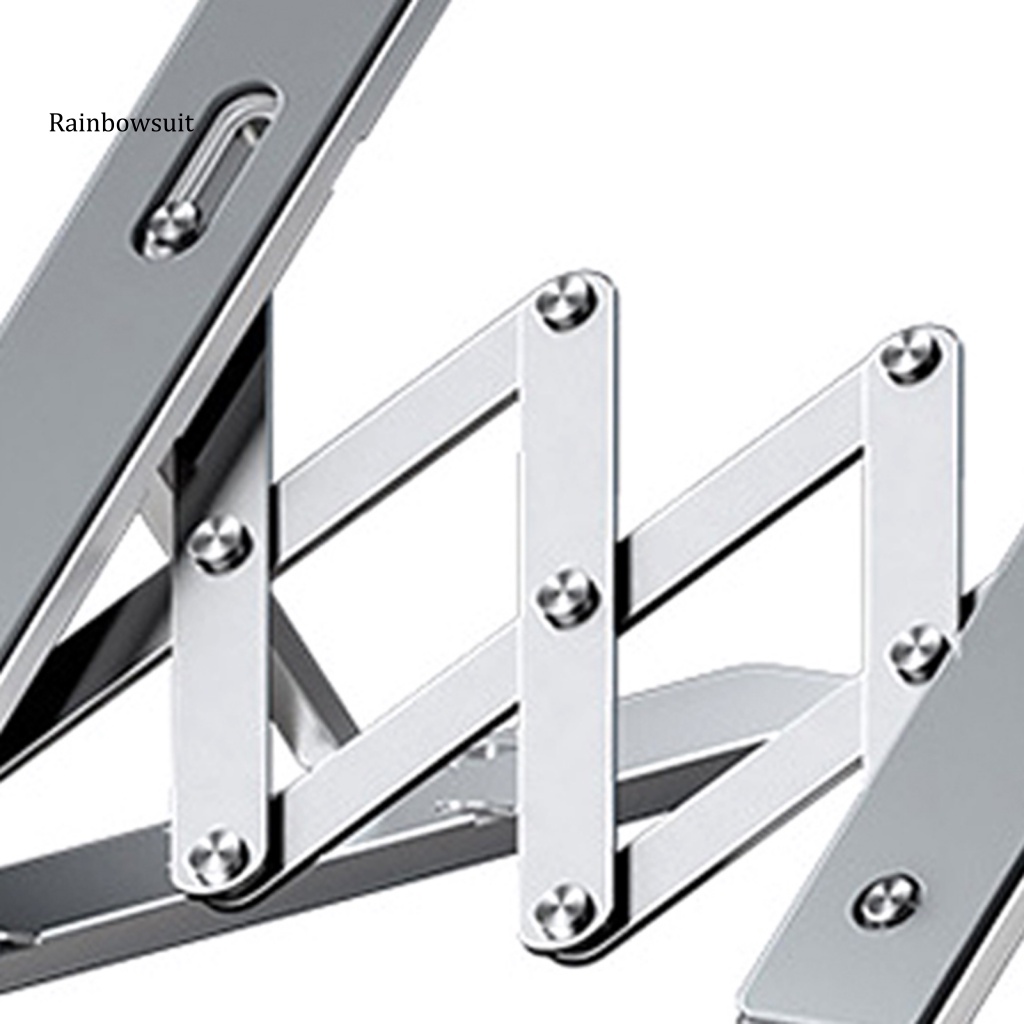 Giá Đỡ Laptop Di Động Bằng Hợp Kim Nhôm Ổn Định Chống Trượt Có Thể Điều Chỉnh