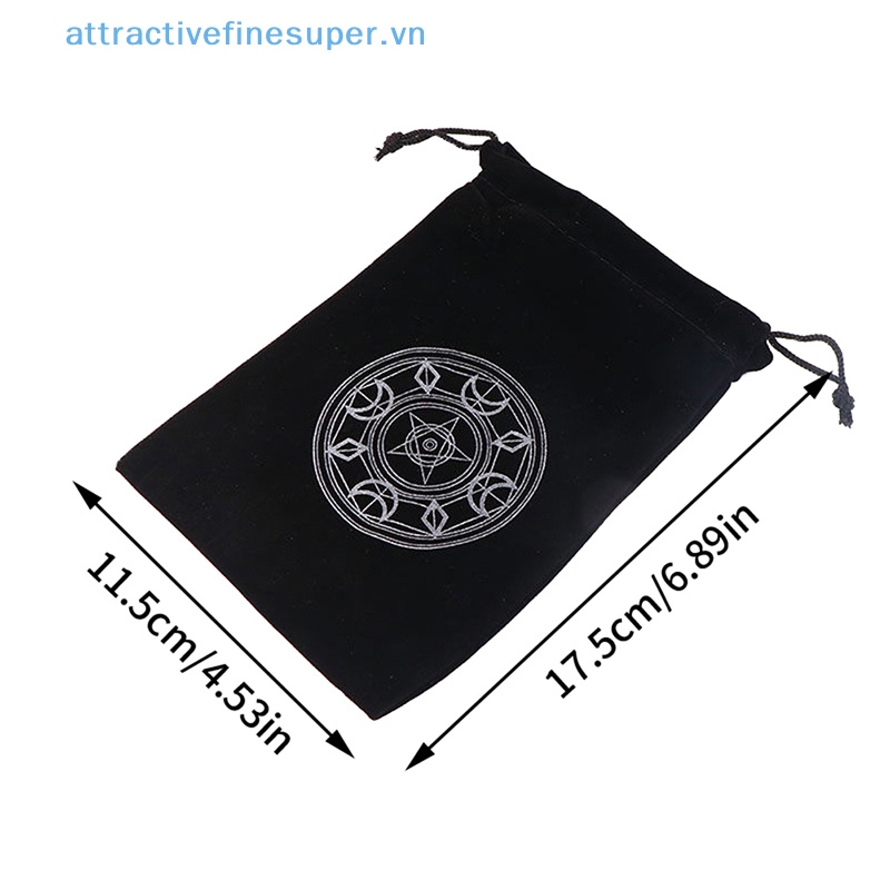 Afs Túi Đựng Thẻ Bài Tarot Oracle Hình Chòm Sao Phù Thủy Phụ Kiện Trang Sức Bán Chạy